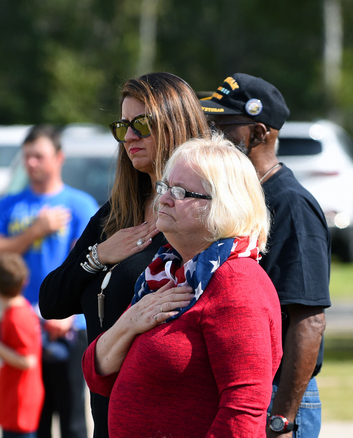 Veterans Day ceremony at VFW Post #3073